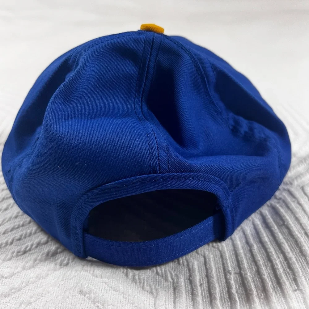 Vintage 1995 St. Louis Rams Charter Owner PSL Adjustable Hat Cap Blue Yellow EUC